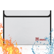 Bolsa de documento impermeable y de fuego, 15 &quot;x 11&quot;